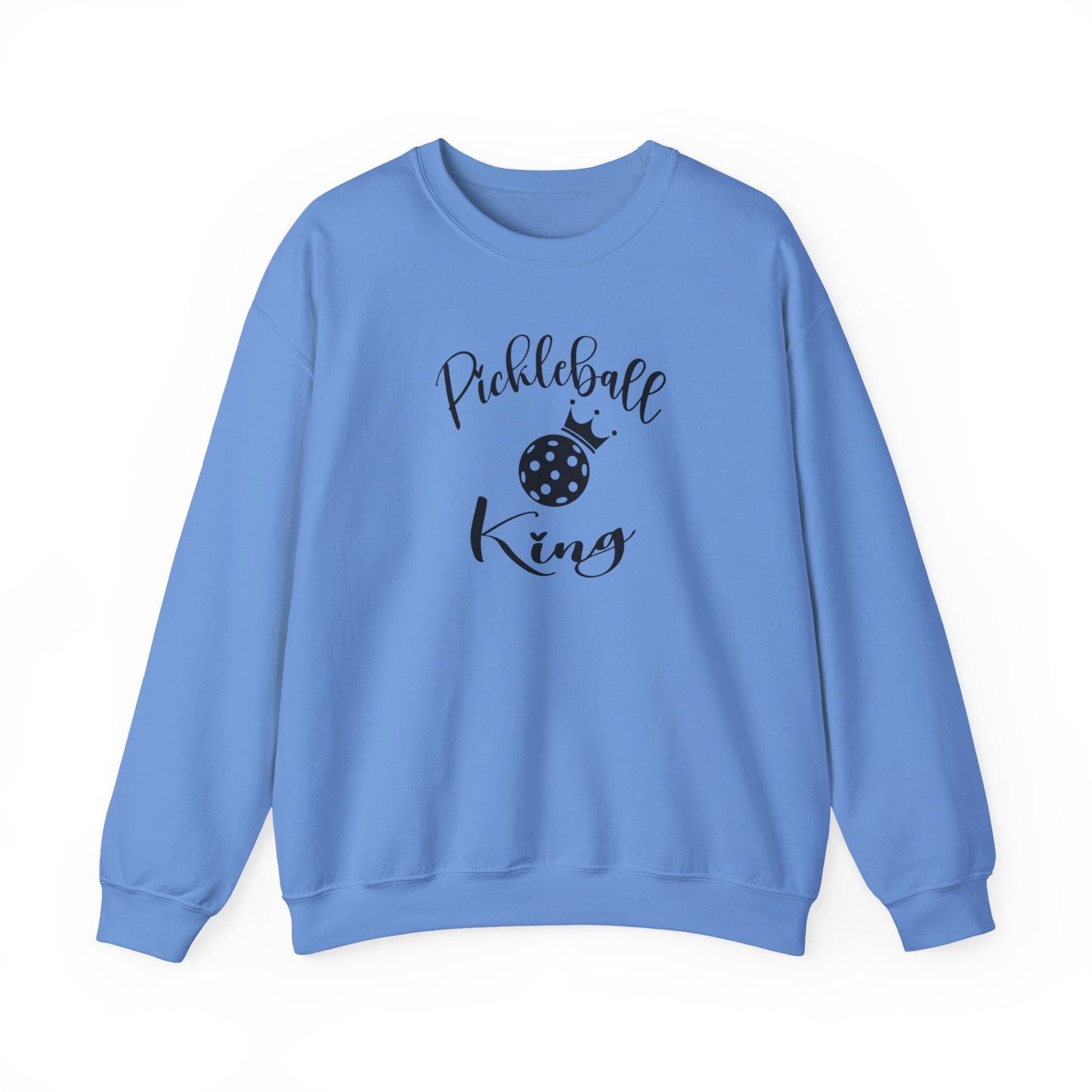 Men's Stylish Pickleball Sweatshirt - Pickleball King Blue