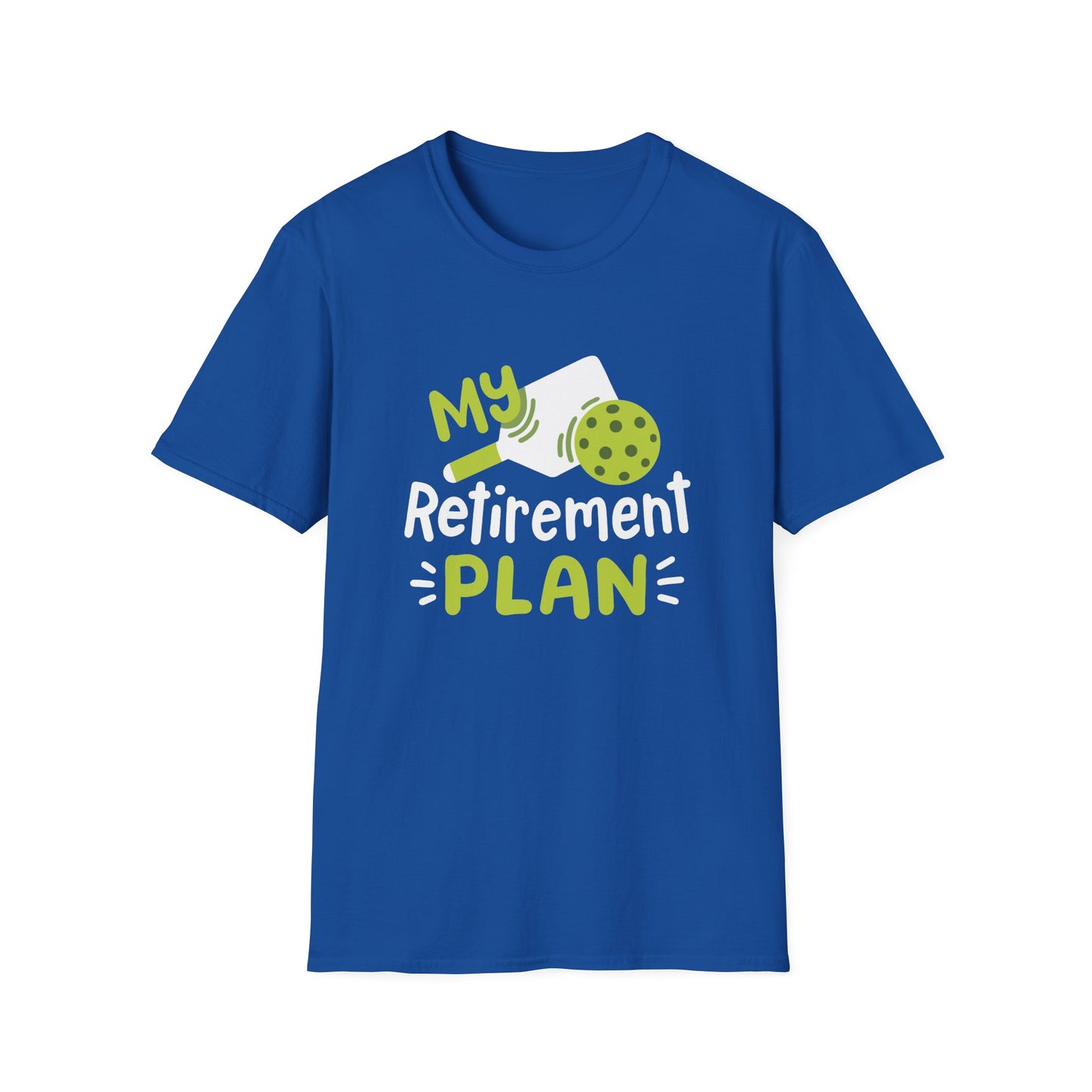 Women's Fun Pickleball T-shirt - My Retirement Plan