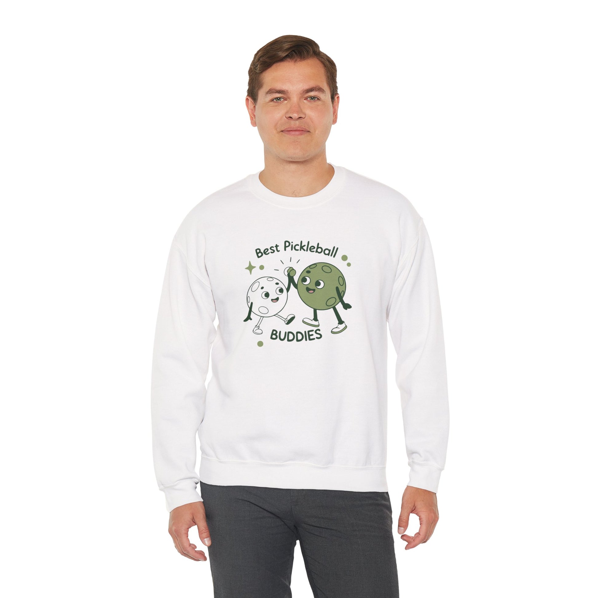 Men's Durable Pickleball Sweatshirt - Best Pickleball Buddies
