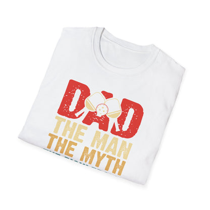 Men's Cool Pickleball T-shirt - DAD THE PICKLEBALL LEGEND RETRO