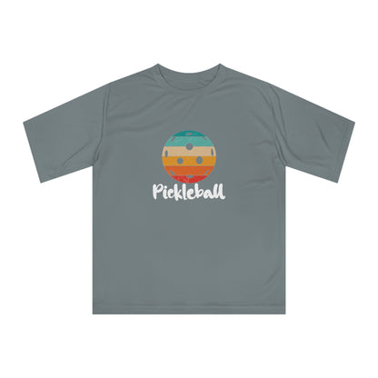 Women's Funny Pickleball T-Shirt - Pickleball & Ball Grey