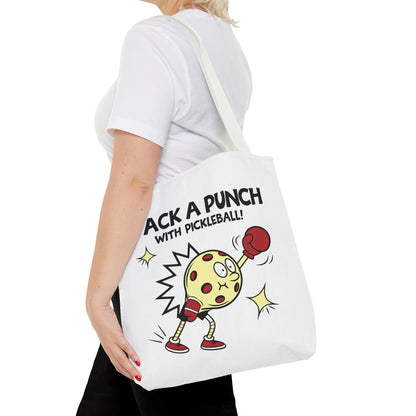 Pickleball Stylish Tote Bag - Pack a Punch with Pickleball