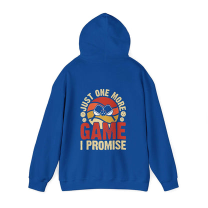 Men's Funny Pickleball Hoodie - Just One More Game I Promise