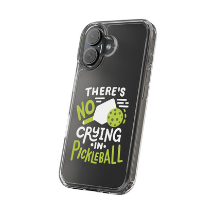 Pickleball Funny Phone case - There's No Crying in Pickleball