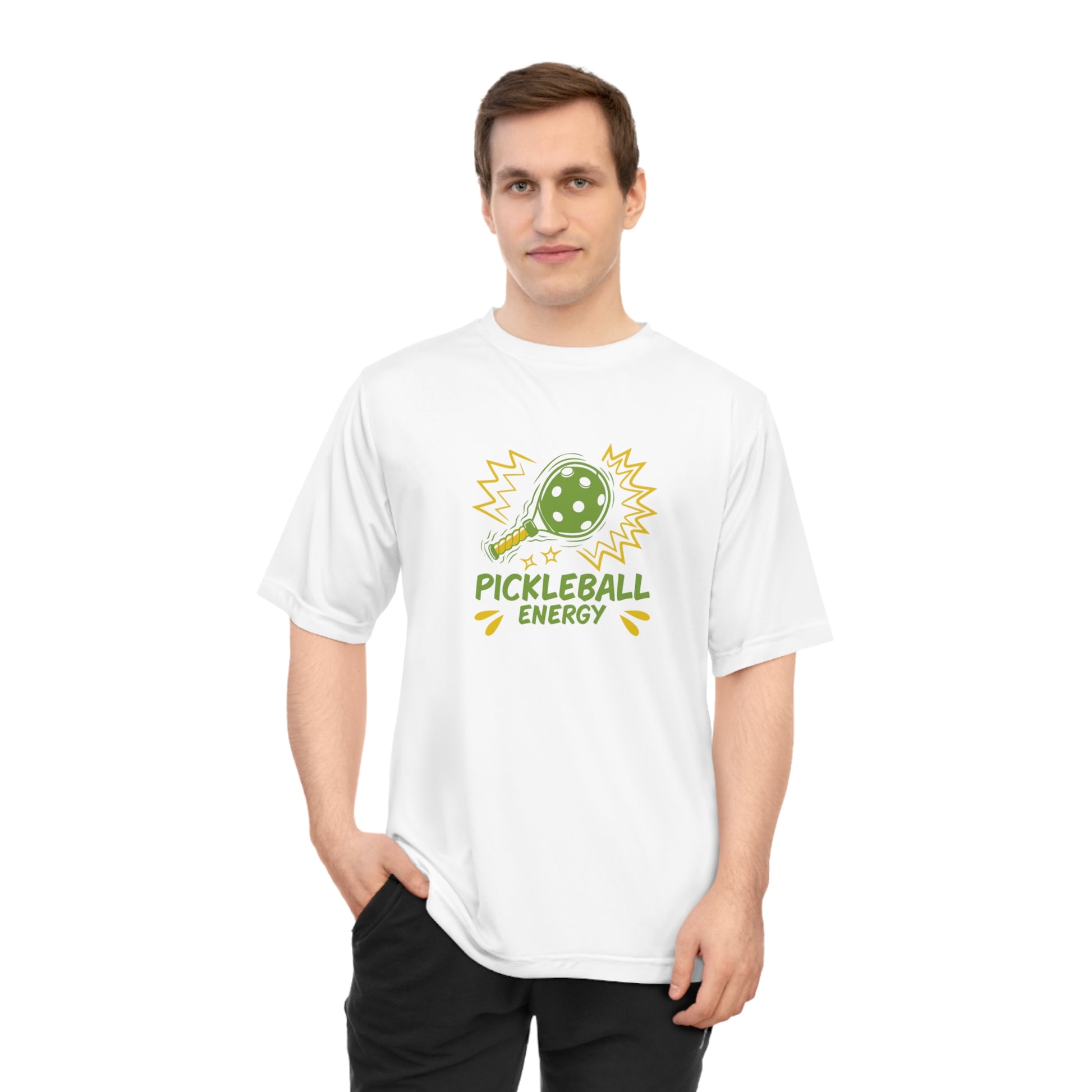 Men's Durable Pickleball T-shirt - Pickleball Energy