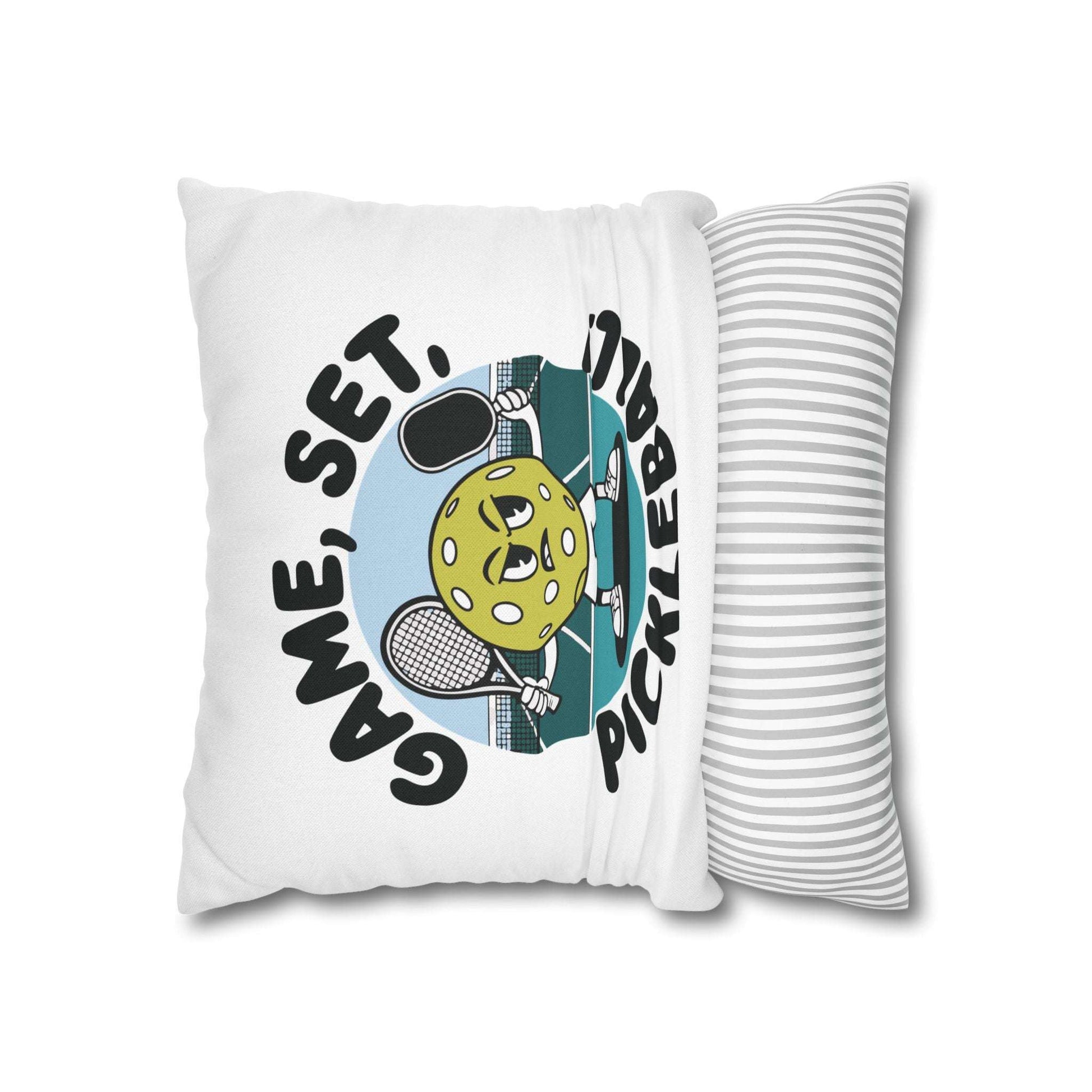 Pickleball Cute Pillowcase - Game, Set, Pickleball