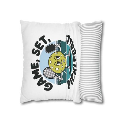 Pickleball Cute Pillowcase - Game, Set, Pickleball