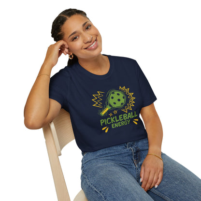 Women's Vibrant Pickleball T-shirt - Pickleball Energy