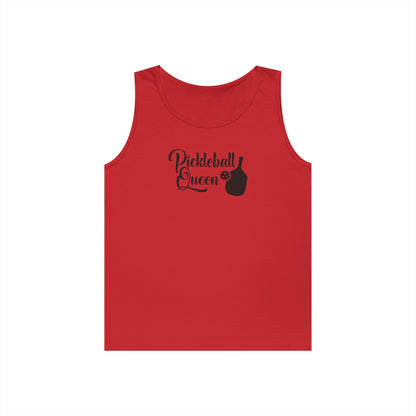 Women's Stylish Pickleball Tank Top - Pickleball Queen Red