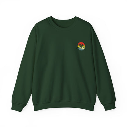 Men's Cool Pickleball Sweatshirt - Just a Guy Who Loves Pickleball Green