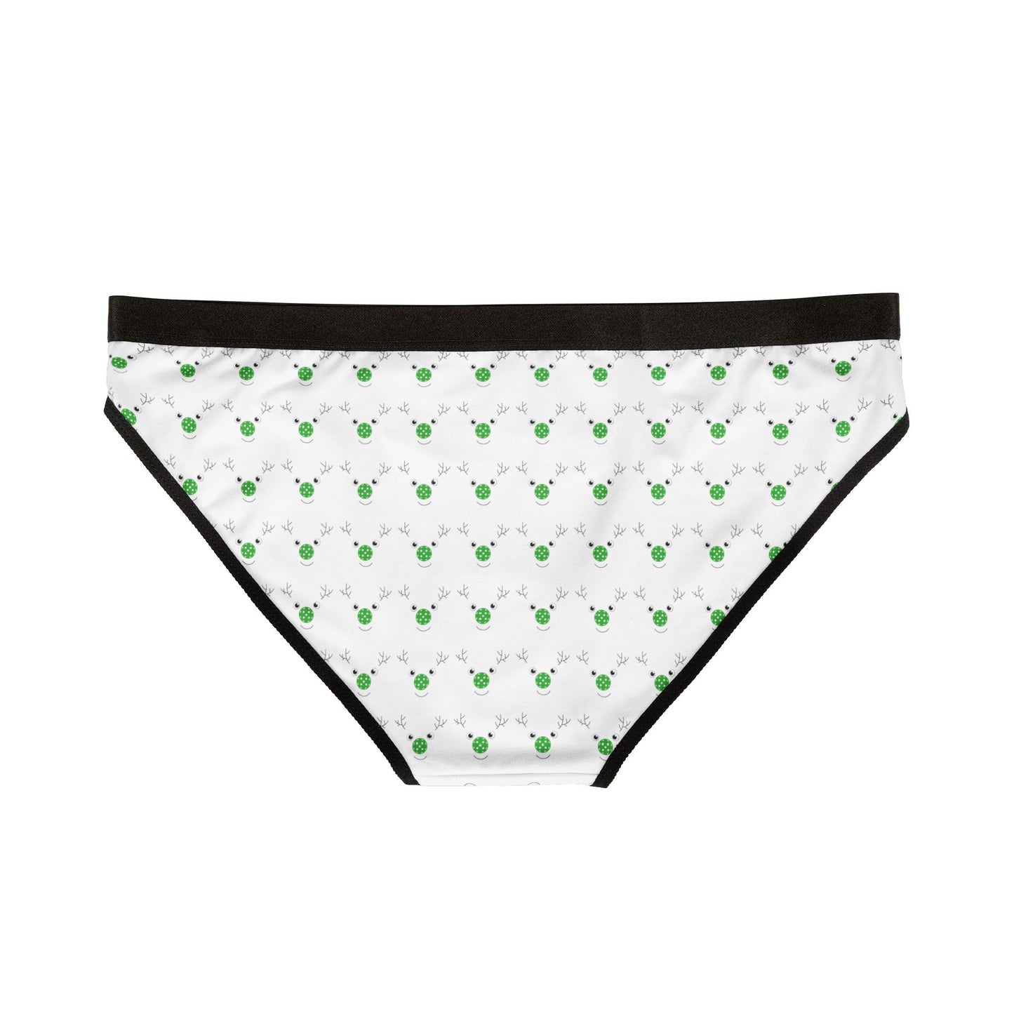Women's Funny Pickleball Brief - Reindeer Pickleball