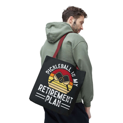 Pickleball Cool Tote Bag - Pickleball Is My Retirement Plan