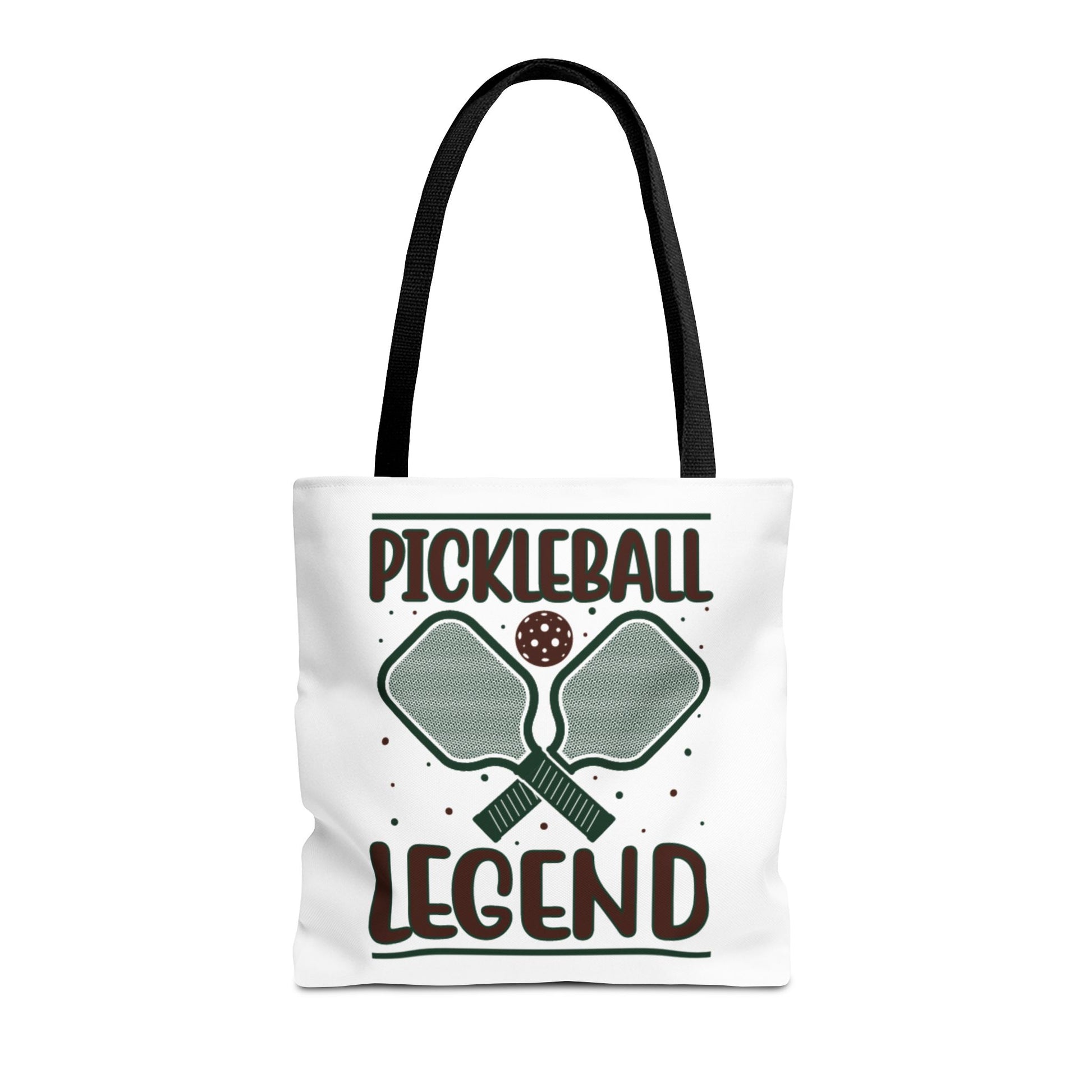Pickleball Durable Tote Bag - Pickleball Legend Black