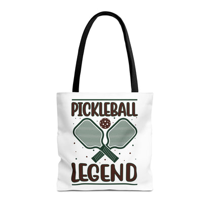 Pickleball Durable Tote Bag - Pickleball Legend Black