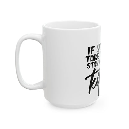 Pickleball Mug - If you cant take the heat stay out of the kitchen