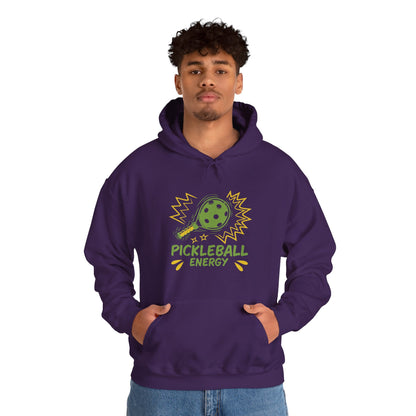 Men's Durable Pickleball Hoodie - Pickleball Energy