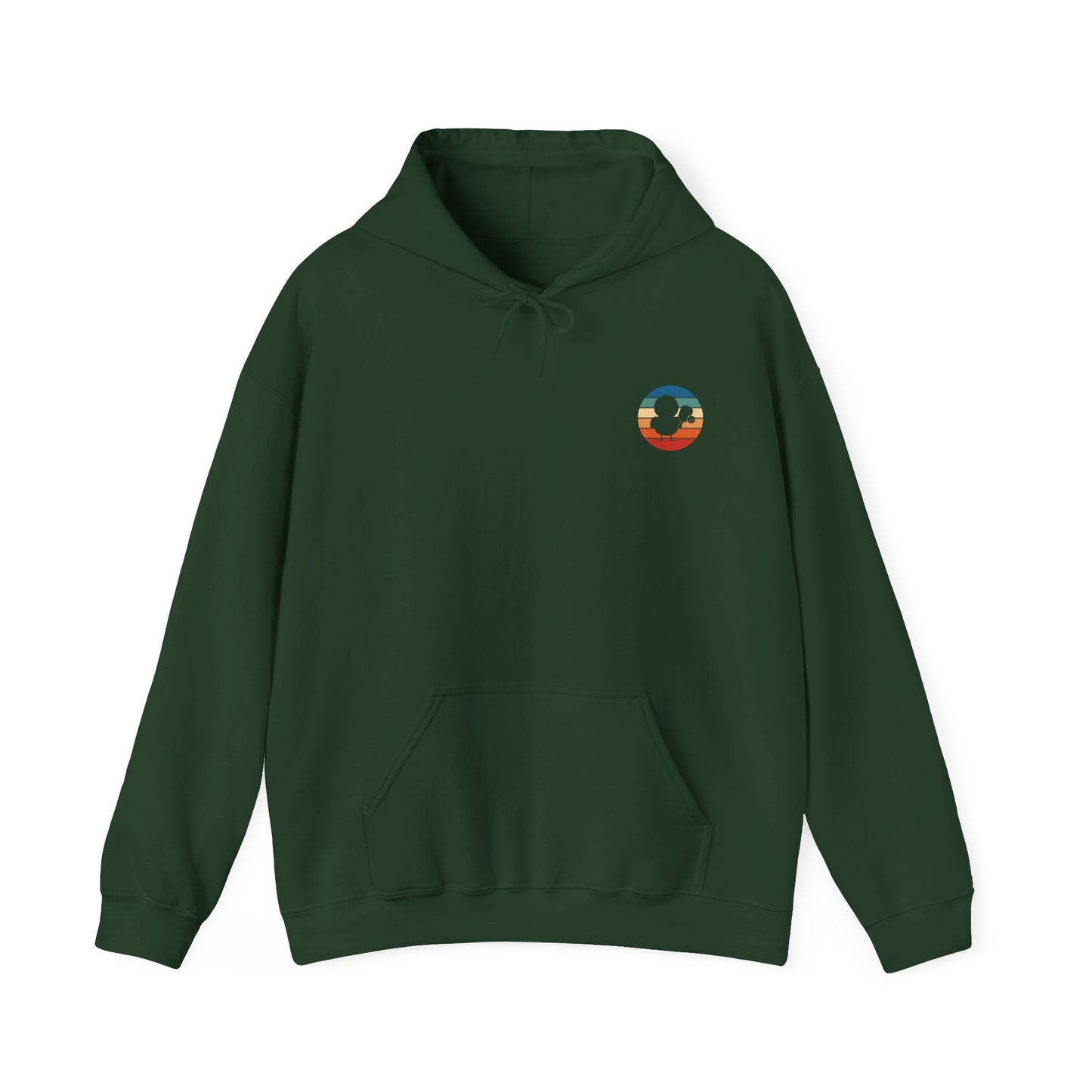 Women's Eye-Catching Pickleball Hoodie - Stay Utta the Kitchen Green