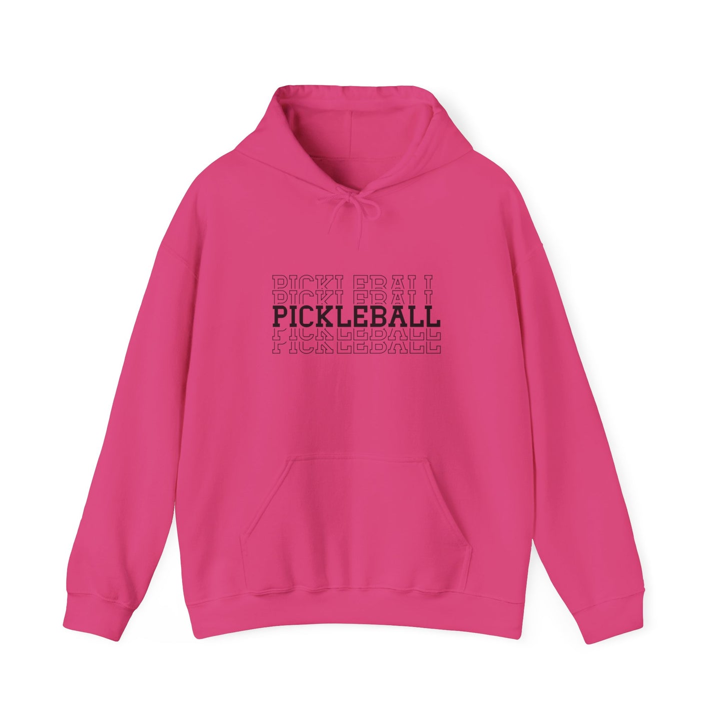 Women's Cool Pickleball Hoodie - Pickleball Repeat Pink