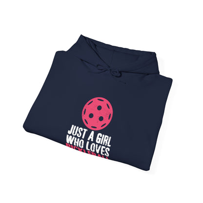 Women's Cute Pickleball Hoodie - Just A Girl Who Loves Pickleball