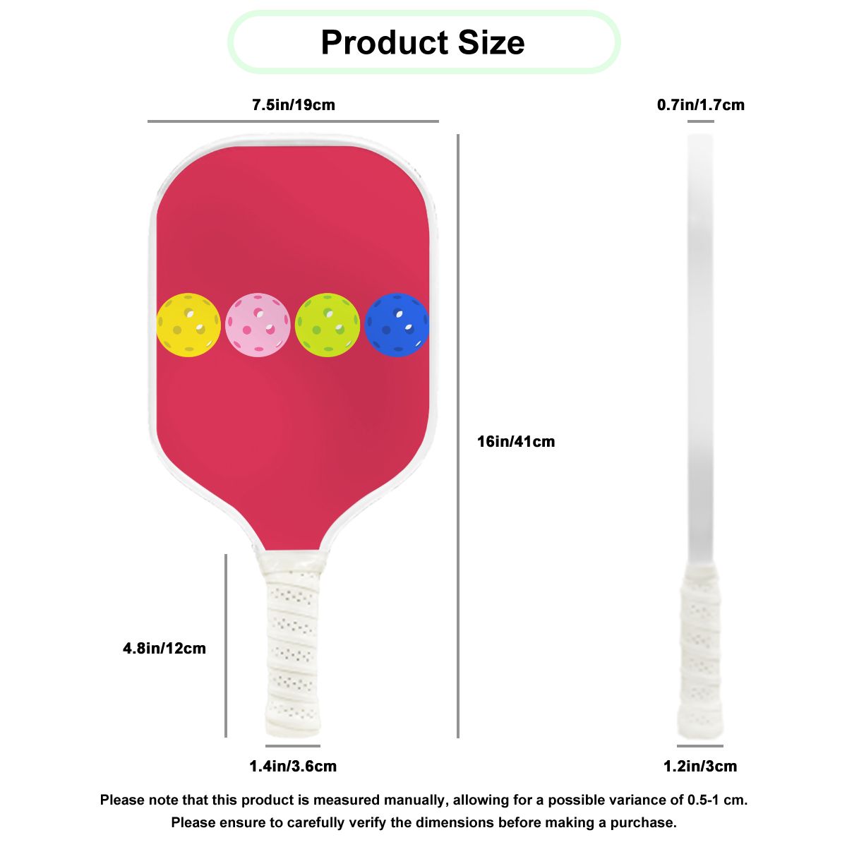 Pickleball Paddle - Balls