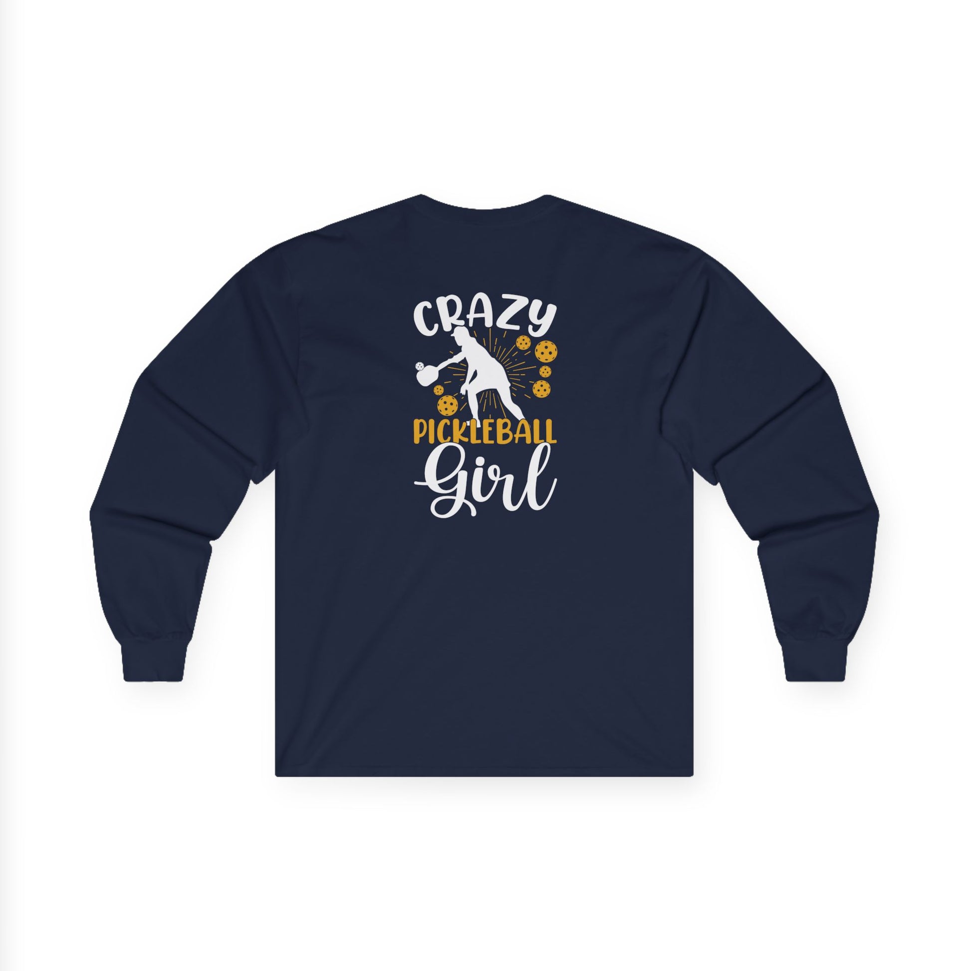 Women's Durable Pickleball Long Sleeves top - Crazy Pickleball Girl