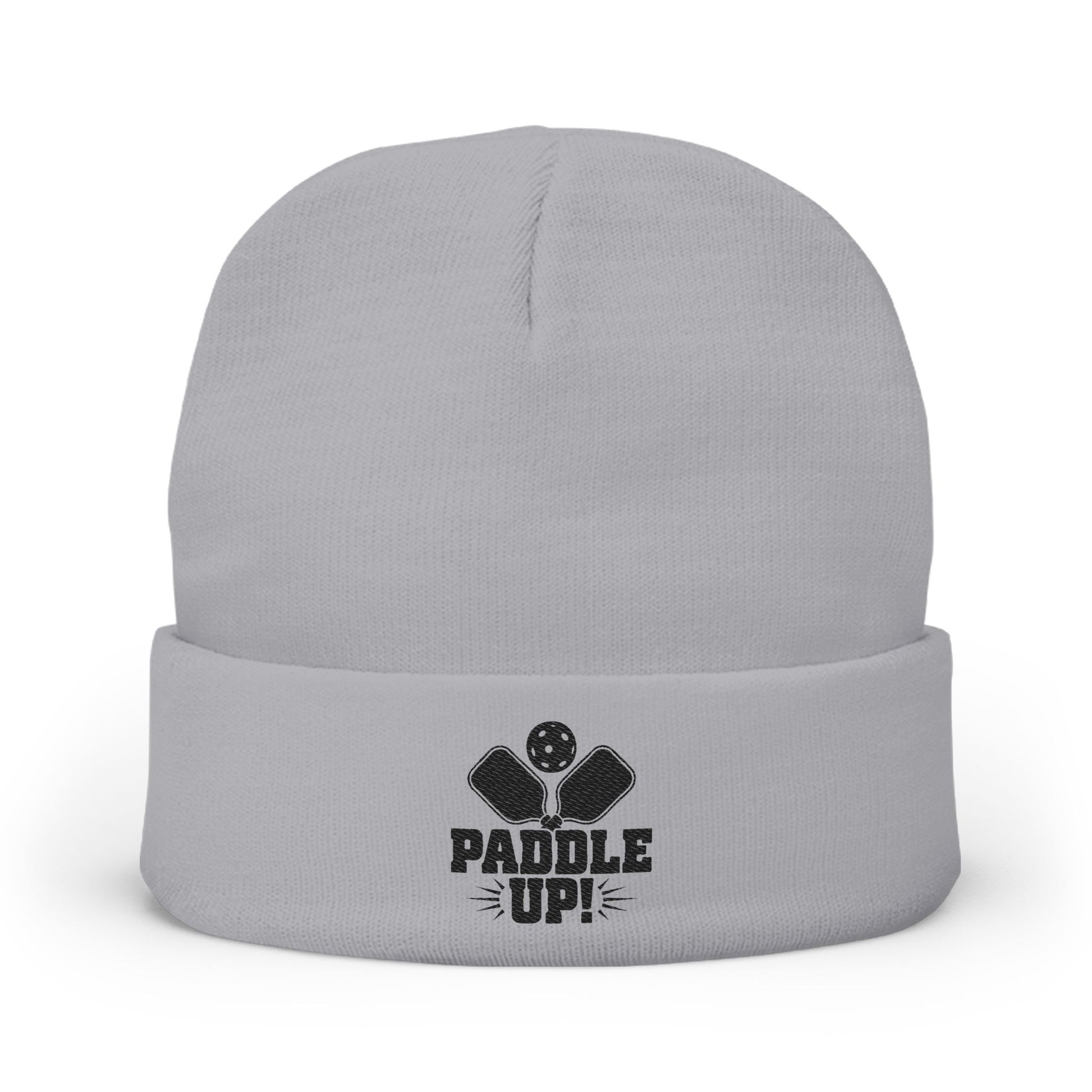 Pickleball Comfy Beanie - Paddle Up Gray