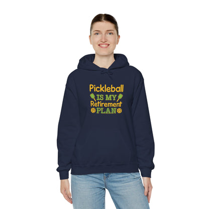 Women's Comfy Pickleball Hoodie - Pickleball Is My Retirement Plan