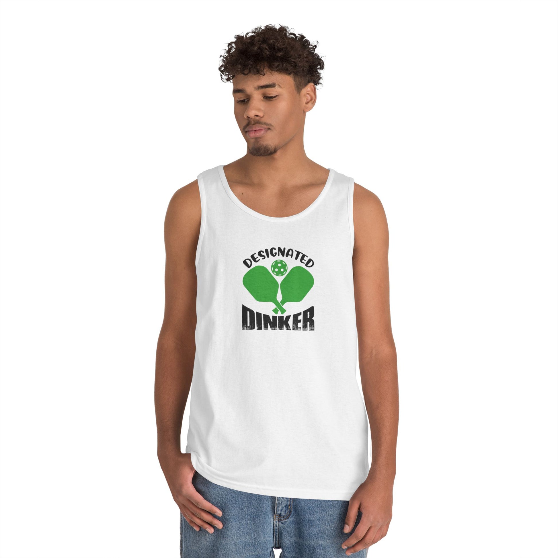 Men's Lightweight Pickleball Tank Top - Designated Dinker