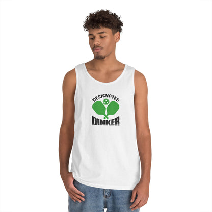Men's Lightweight Pickleball Tank Top - Designated Dinker