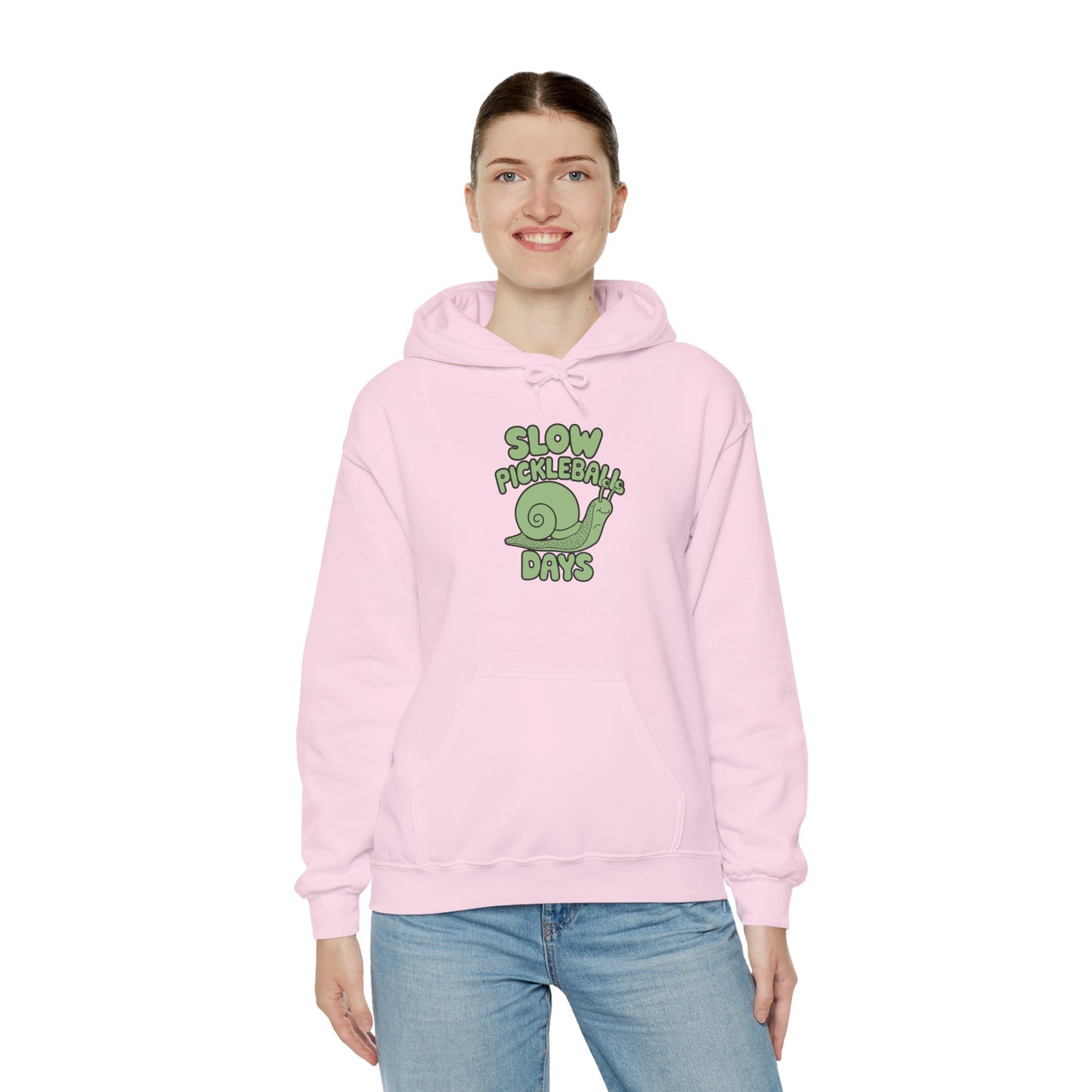 Women's Soft Pickleball Hoodie - Slow Pickleball Days