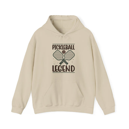 Men's Comfy Pickleball Hoodie - Pickleball Legend Beige