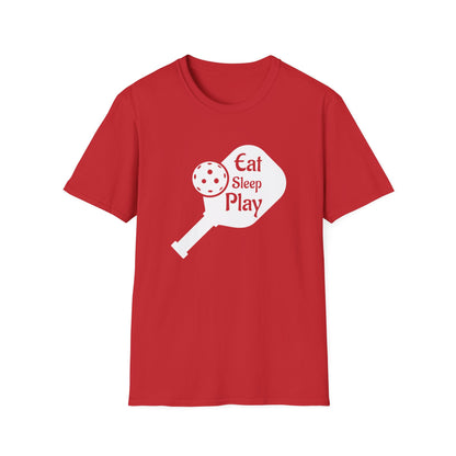 Women's Lightweight Pickleball T-shirt - Eat Sleep Play