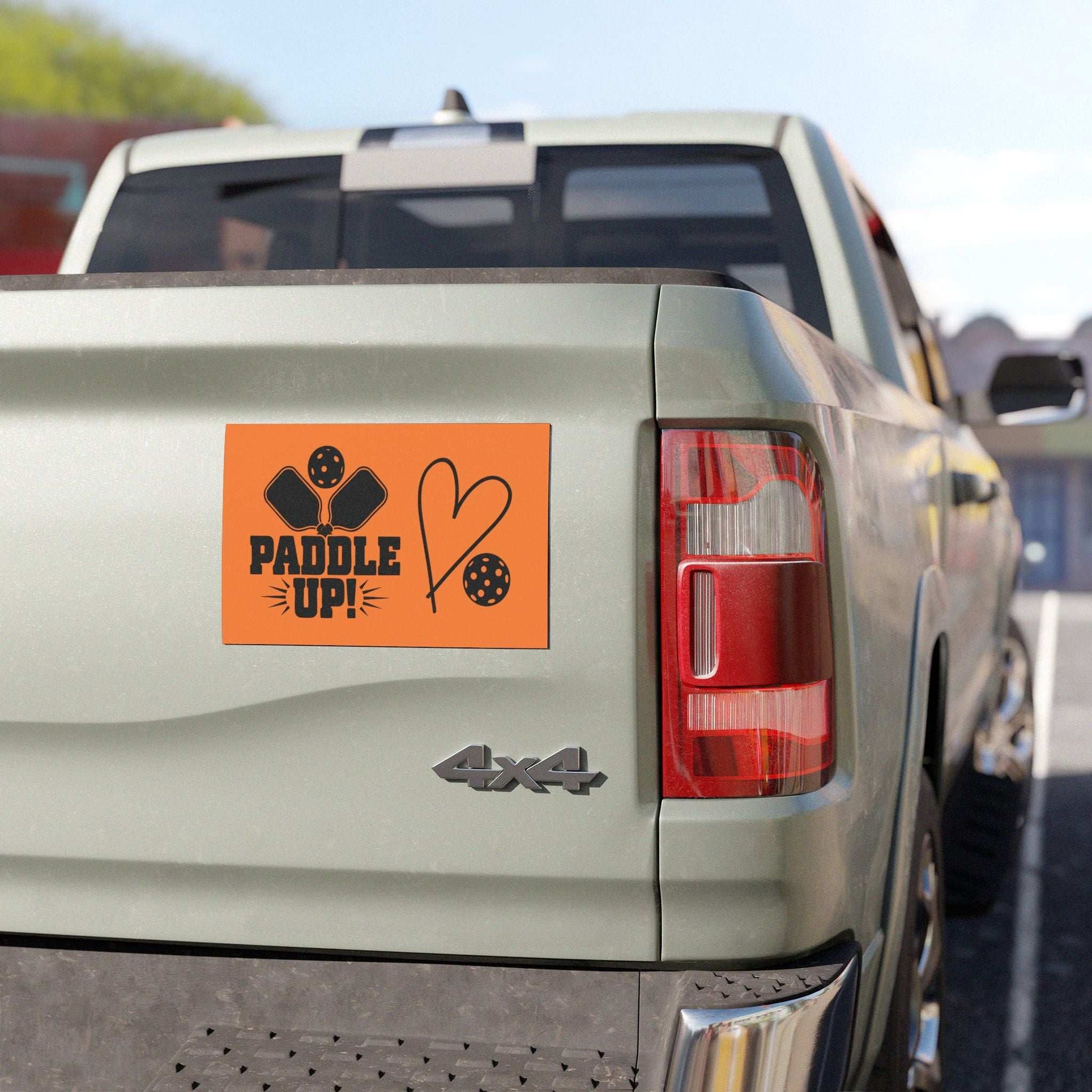 Pickleball Unique Car Magnet - Paddle Up
