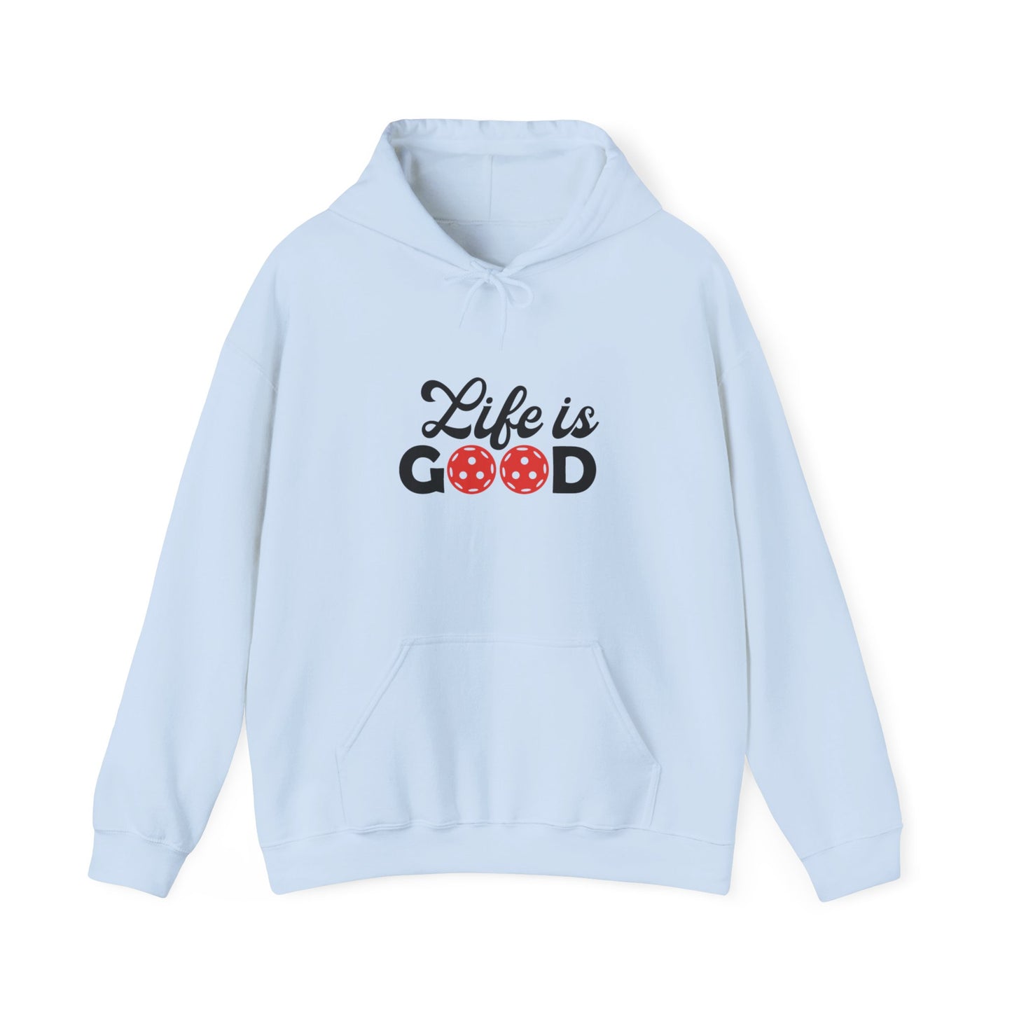 Women's Soft Pickleball Hoodie - I Love Pickleball Blue