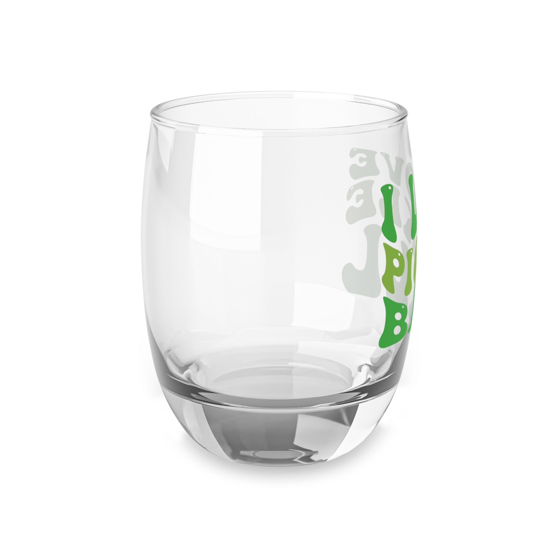 Pickleball Playful Whiskey Glass - I Love Pickleball
