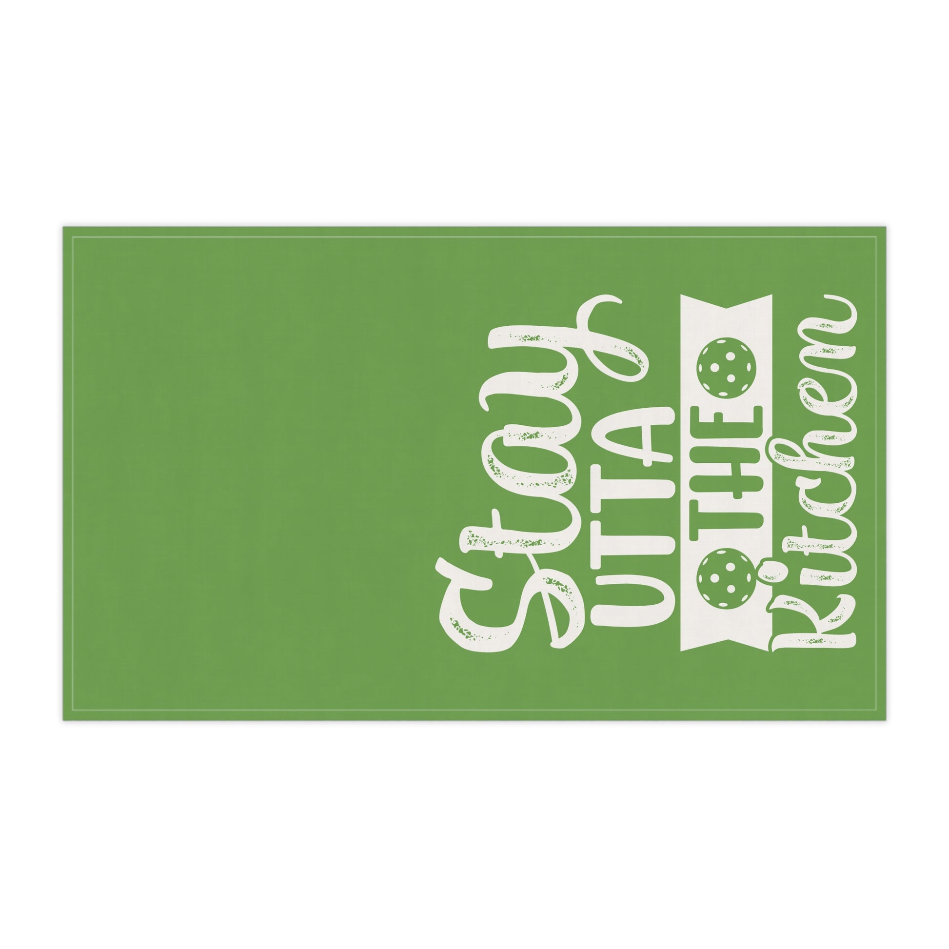Pickleball Playful Tea Towel - Stay Utta the Kitchen