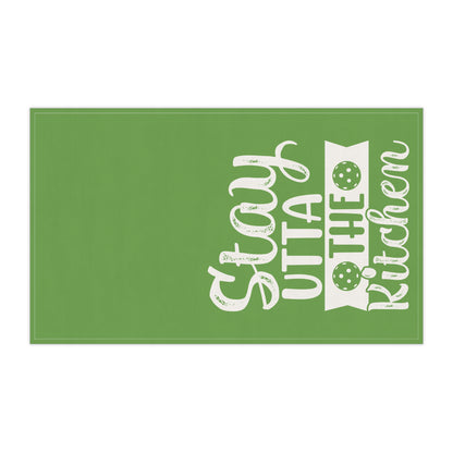 Pickleball Playful Tea Towel - Stay Utta the Kitchen