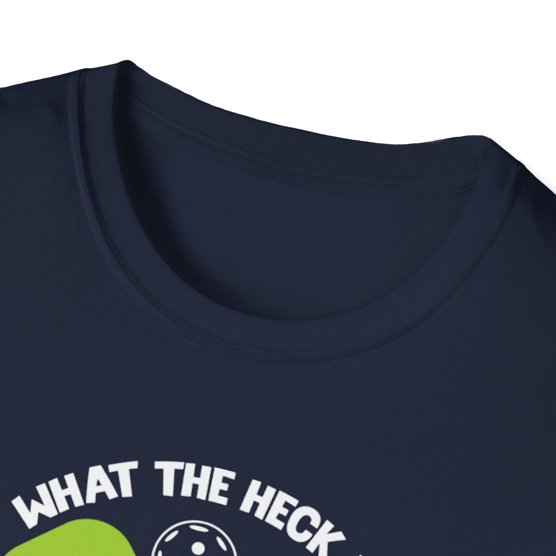 Women's Funny Pickleball T-shirt - What the Heck Is Pickleball?