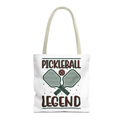 Pickleball Durable Tote Bag - Pickleball Legend Beige