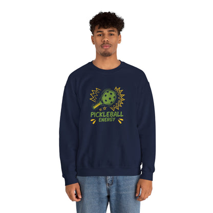 Men's Stylish Pickleball Sweatshirt - Pickleball Energy