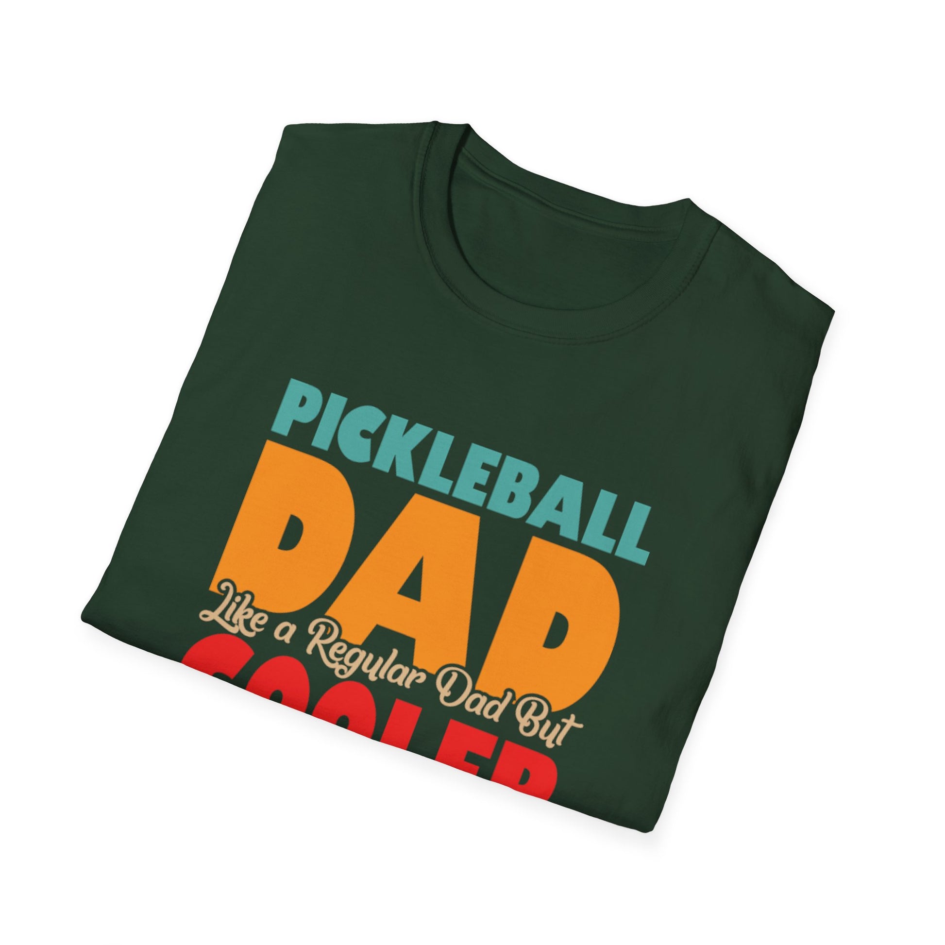 Men's Pickleball T-shirt - Pickleball Dad Like Regular Dad but Cooler