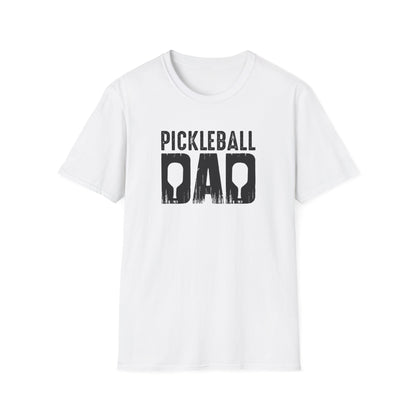 Men's Playful Pickleball T-shirt - Pickleball Dad White