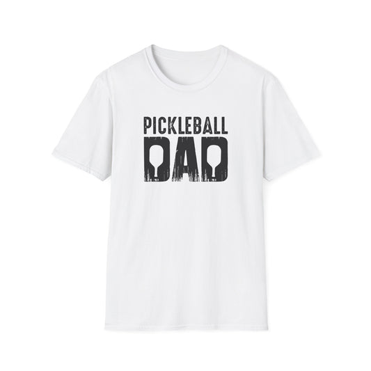 Men's Playful Pickleball T-shirt - Pickleball Dad White