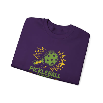 Women's Fun Pickleball Sweatshirt - Pickleball Energy