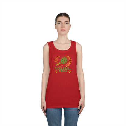 Women's Quirky Pickleball Tank Top - Pickleball Energy