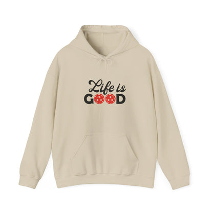 Women's Soft Pickleball Hoodie - I Love Pickleball Beige