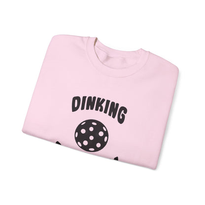 Women's Fun Pickleball Sweatshirt - Dinking Problem