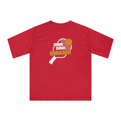 Men's Cool Pickleball T-shirt - Dink Dink Smash Red