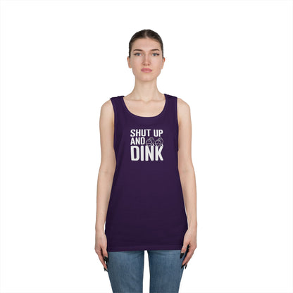 Women's Lightweight Pickleball Tank Top - Shut Up and Dink