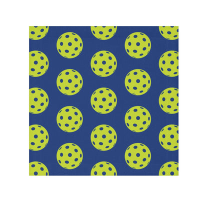 Pickleball Vibrant Face Towel - Pickleball Ball 13" x 13"